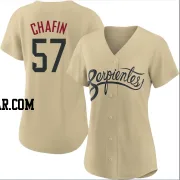 Andrew Chafin Women's Arizona Diamondbacks Gold Replica 2021 City Connect Cool Base Jersey