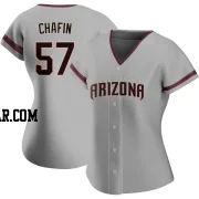 Andrew Chafin Women's Arizona Diamondbacks Gray Replica Road Jersey