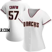 Andrew Chafin Women's Arizona Diamondbacks White Authentic Home Jersey