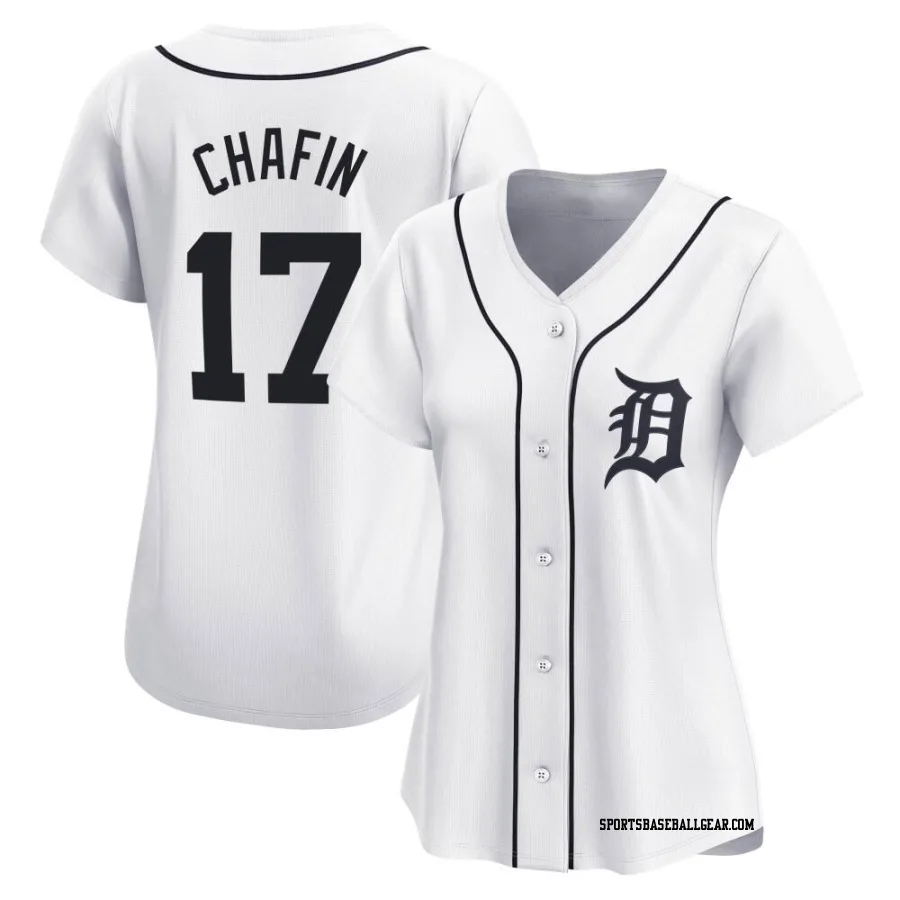 Andrew Chafin Women's Detroit Tigers White Limited Home Jersey