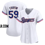 Andrew Chafin Women's Texas Rangers Gold Limited White 2024 Collection Jersey