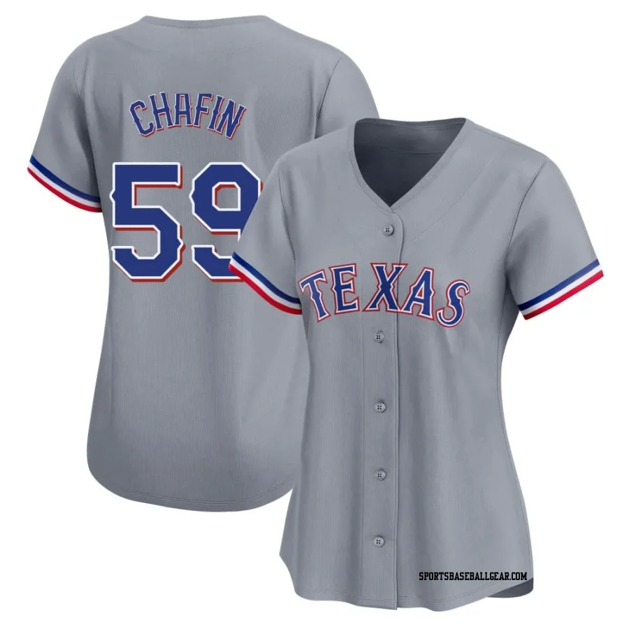 Andrew Chafin Women's Texas Rangers Gray Limited Away Jersey