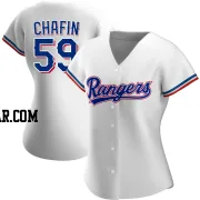 Andrew Chafin Women's Texas Rangers White Authentic Home Jersey