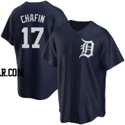 Andrew Chafin Youth Detroit Tigers Navy Replica Alternate Jersey