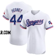 Andrew Heaney Men's Texas Rangers White Elite Home Jersey