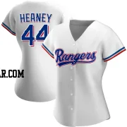 Andrew Heaney Women's Texas Rangers White Authentic Home Jersey