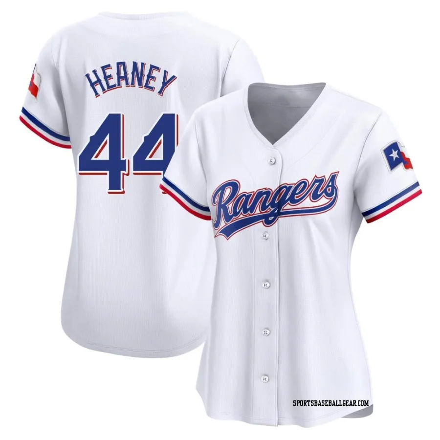 Andrew Heaney Women's Texas Rangers White Limited Home Jersey