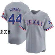 Andrew Heaney Youth Texas Rangers Gray Limited Away Jersey