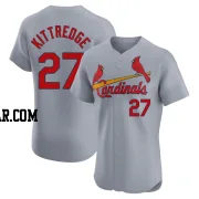 Andrew Kittredge Men's St. Louis Cardinals Gray Elite Road Jersey