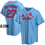 Andrew Kittredge Men's St. Louis Cardinals Light Blue Replica Alternate Jersey