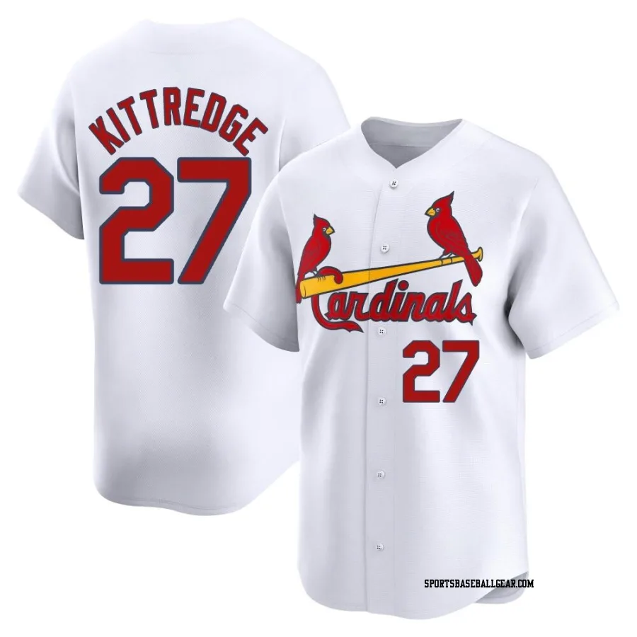 Andrew Kittredge Men's St. Louis Cardinals White Limited Home Jersey