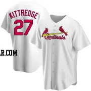 Andrew Kittredge Men's St. Louis Cardinals White Replica Home Jersey