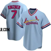 Andrew Knizner Men's St. Louis Cardinals Light Blue Replica Road Cooperstown Collection Jersey