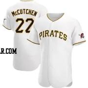 Andrew McCutchen Men's Pittsburgh Pirates White Authentic Home Jersey