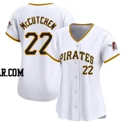 Andrew McCutchen Women's Pittsburgh Pirates White Limited Home Jersey