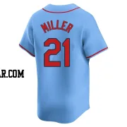 Andrew Miller Men's St. Louis Cardinals Light Blue Limited Alternate Jersey