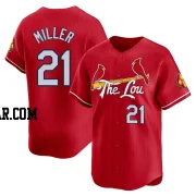 Andrew Miller Men's St. Louis Cardinals Red Limited 2024 City Connect Jersey