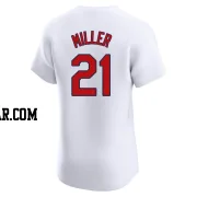 Andrew Miller Men's St. Louis Cardinals White Elite Home Jersey