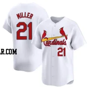 Andrew Miller Men's St. Louis Cardinals White Limited Home Jersey