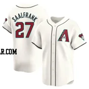 Andrew Saalfrank Men's Arizona Diamondbacks White Limited Home Jersey