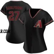 Andrew Saalfrank Women's Arizona Diamondbacks Black Authentic Alternate Jersey