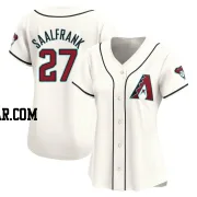 Andrew Saalfrank Women's Arizona Diamondbacks White Limited Home Jersey