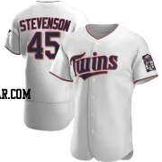 Andrew Stevenson Men's Minnesota Twins White Authentic Home Jersey