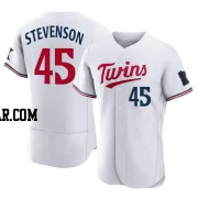 Andrew Stevenson Men's Minnesota Twins White Authentic Home Jersey