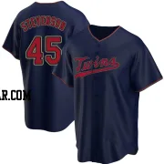 Andrew Stevenson Youth Minnesota Twins Navy Replica Alternate Jersey