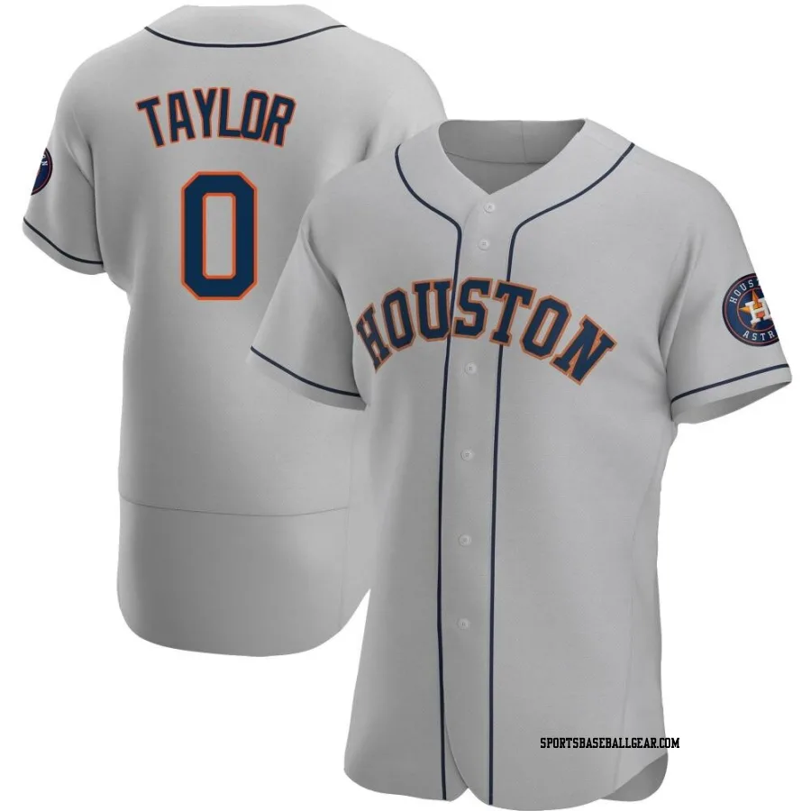 Andrew Taylor Men's Houston Astros Gray Authentic Road Jersey