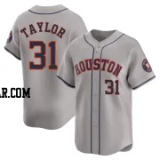 Andrew Taylor Men's Houston Astros Gray Limited Away Jersey