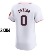 Andrew Taylor Men's Houston Astros White Elite Home Jersey