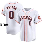 Andrew Taylor Men's Houston Astros White Limited Home Jersey