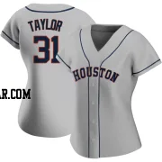 Andrew Taylor Women's Houston Astros Gray Authentic Road 2020 Jersey