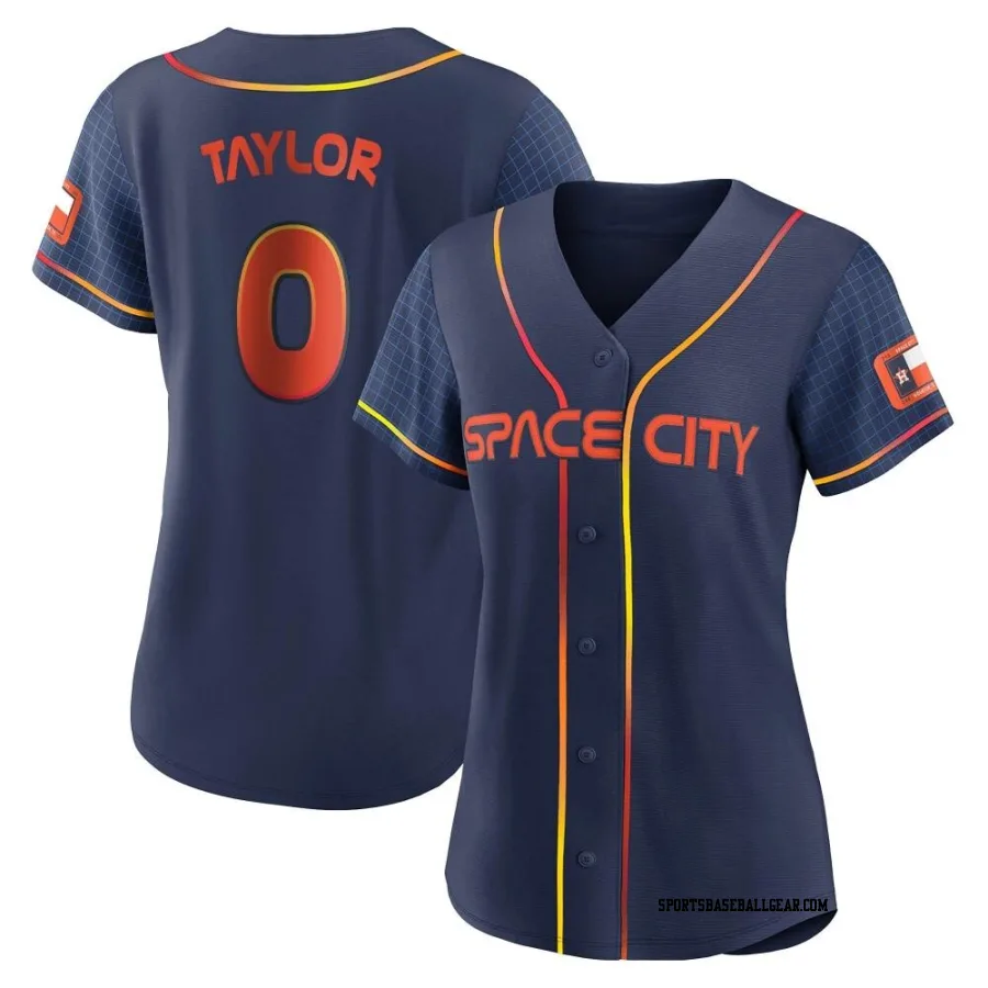 Andrew Taylor Women's Houston Astros Navy Authentic 2022 City Connect Jersey