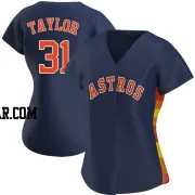 Andrew Taylor Women's Houston Astros Navy Authentic Alternate Jersey