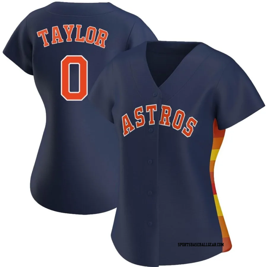 Andrew Taylor Women's Houston Astros Navy Authentic Alternate Jersey