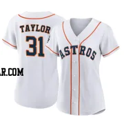 Andrew Taylor Women's Houston Astros White Authentic 2022 World Series Home Jersey