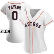 Andrew Taylor Women's Houston Astros White Authentic Home Jersey