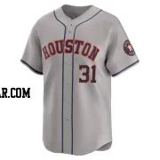 Andrew Taylor Youth Houston Astros Gray Limited Away Jersey