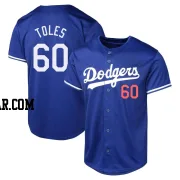 Andrew Toles Youth Los Angeles Dodgers Royal Limited Alternate Jersey