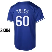 Andrew Toles Youth Los Angeles Dodgers Royal Limited Alternate Jersey