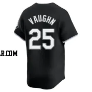 Andrew Vaughn Men's Chicago White Sox Black Limited Alternate Jersey