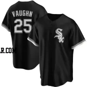 Andrew Vaughn Men's Chicago White Sox Black Replica Alternate Jersey