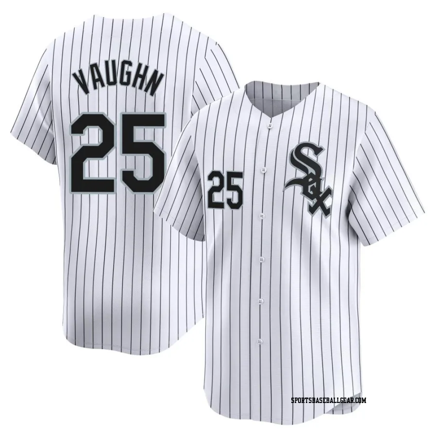 Andrew Vaughn Men's Chicago White Sox White Limited Home Jersey