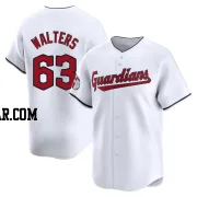 Andrew Walters Youth Cleveland Guardians White Limited Home Jersey