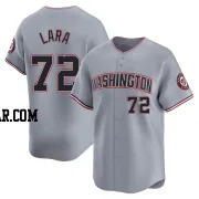 Andry Lara Men's Washington Nationals Gray Limited Road Jersey