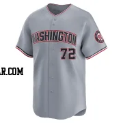 Andry Lara Men's Washington Nationals Gray Limited Road Jersey