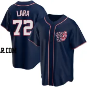 Andry Lara Men's Washington Nationals Navy Replica Alternate Team Jersey