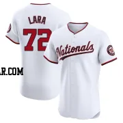 Andry Lara Men's Washington Nationals White Elite Home Jersey